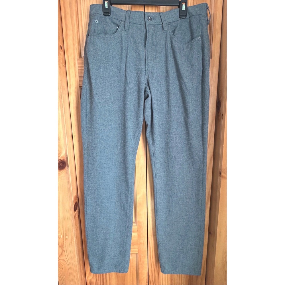 Bonobos Weekday Warrior Dress Pants 32x32 Slim Fit Gray Stretch Wool Blend - Picture 8 of 9
